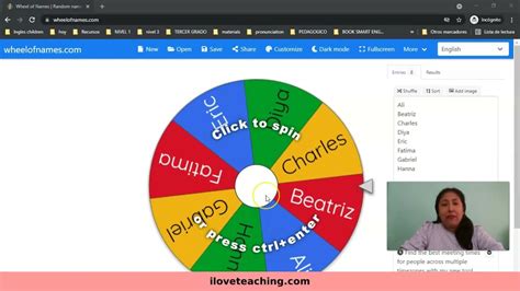 wheelofnames.xom|wheel of names en español.